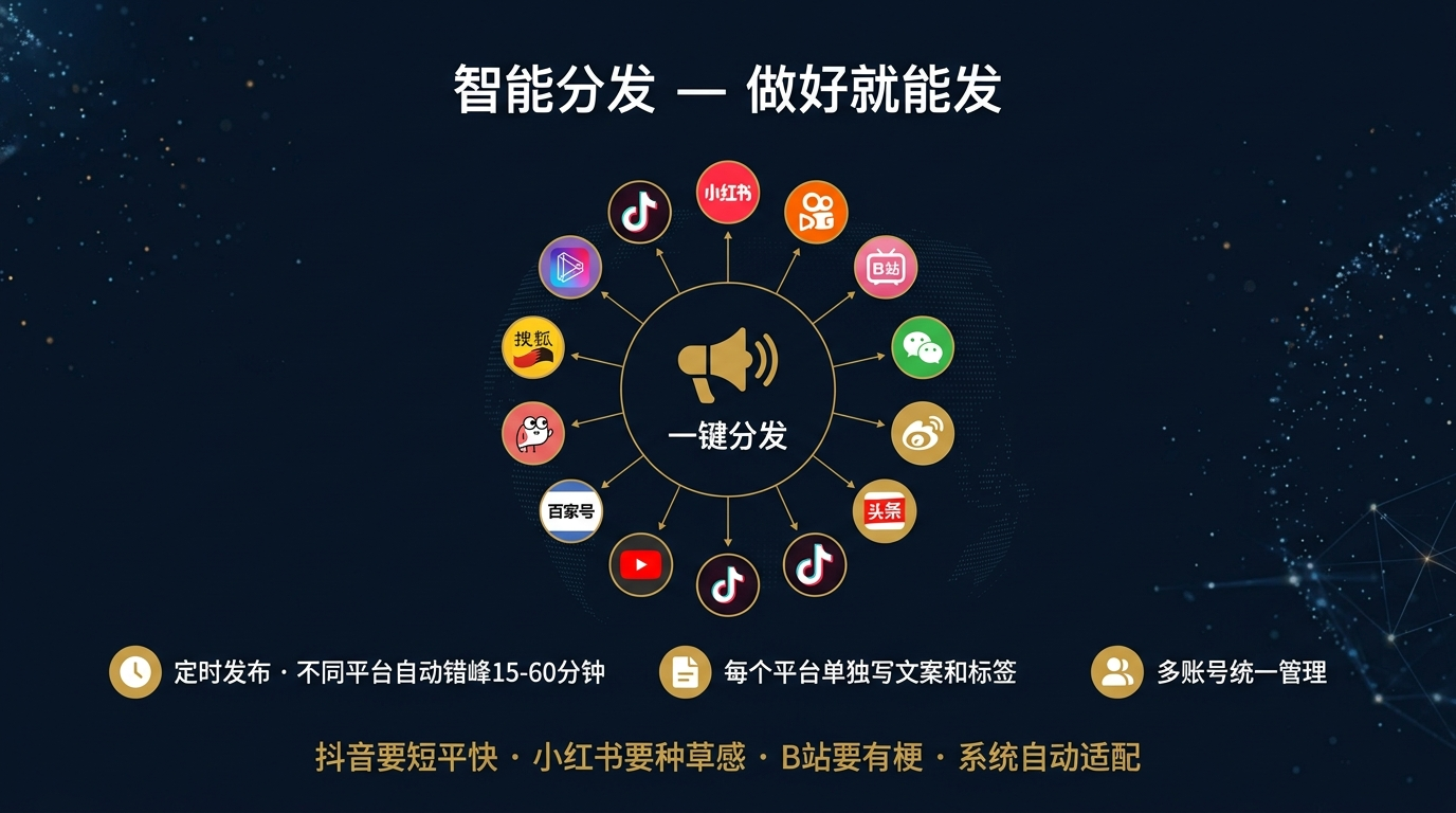 创作-分发-反馈闭环